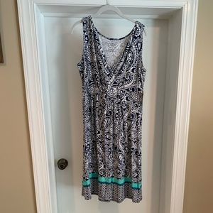 ST John's Bay Dress large NWT
